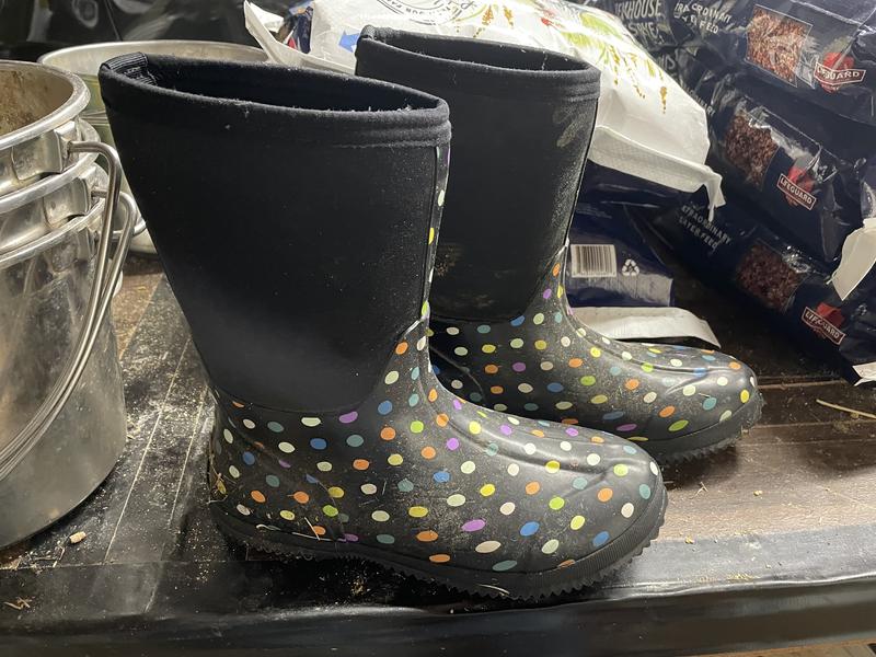 Boots that leak when it rains