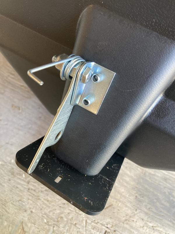 Bracket backwards from factory