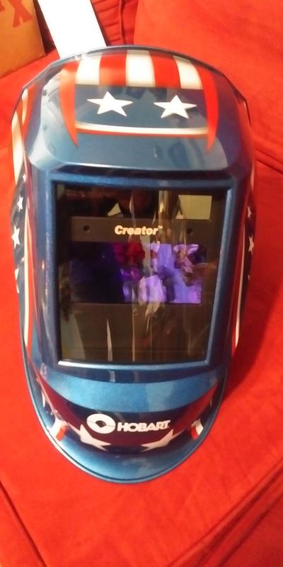 My 1776 welding helmet from tractor supply