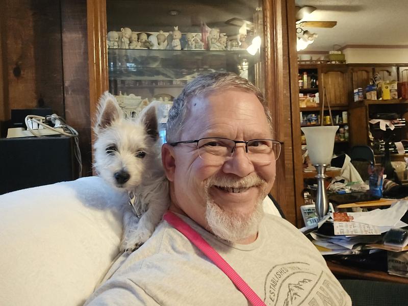My Westie thinks she's a parrot 🦜