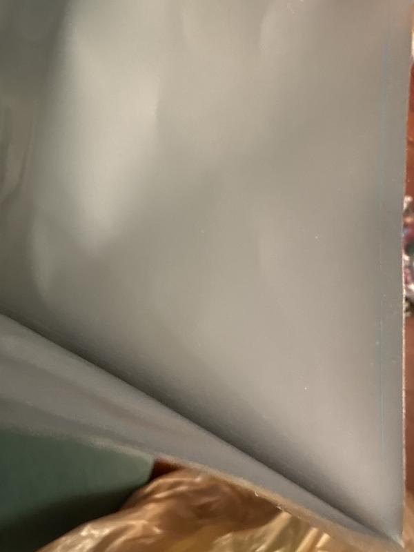 Plain smooth bag inside