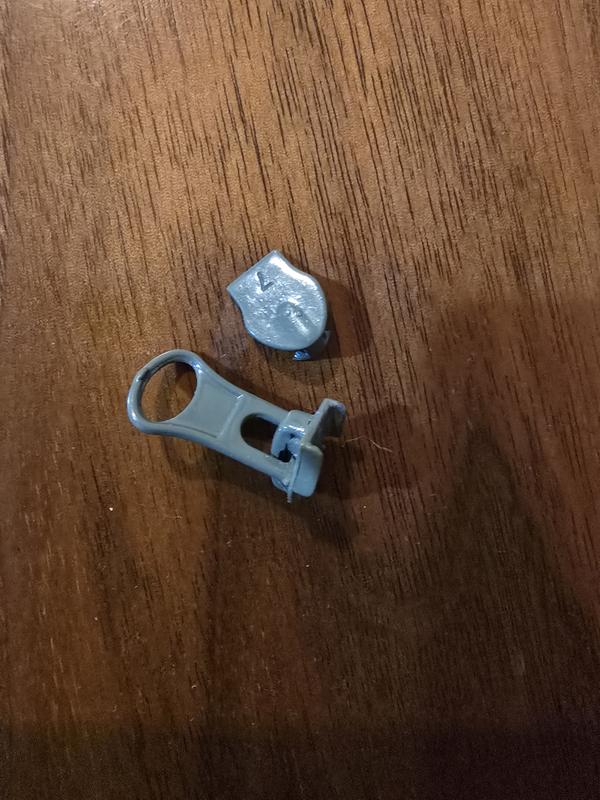 Cheap plastic flimsy zippers. Buyer beware.