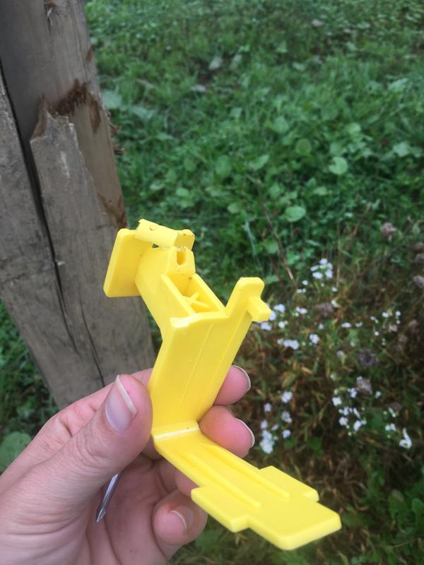 One whack and they shatter.