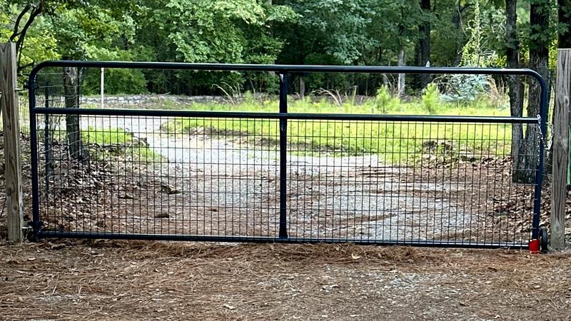 Installed gate