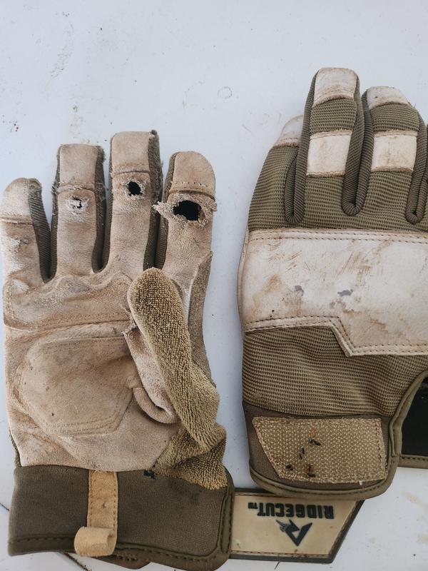 After moving rocks
