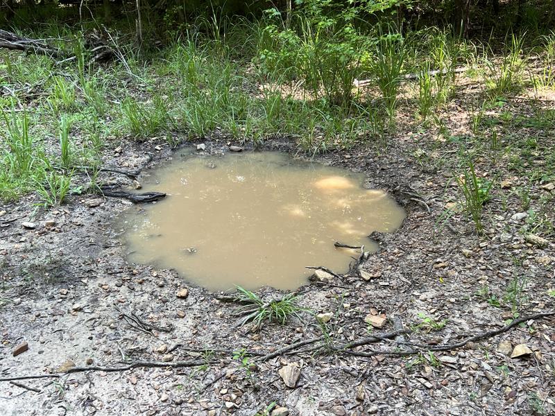Mineral hole