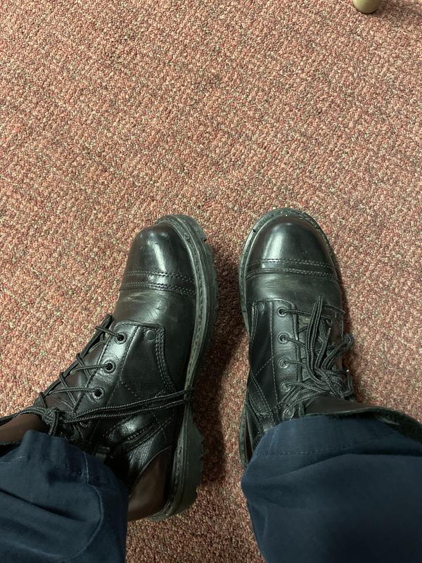 Haven’t polished in months. Holds a shine well.