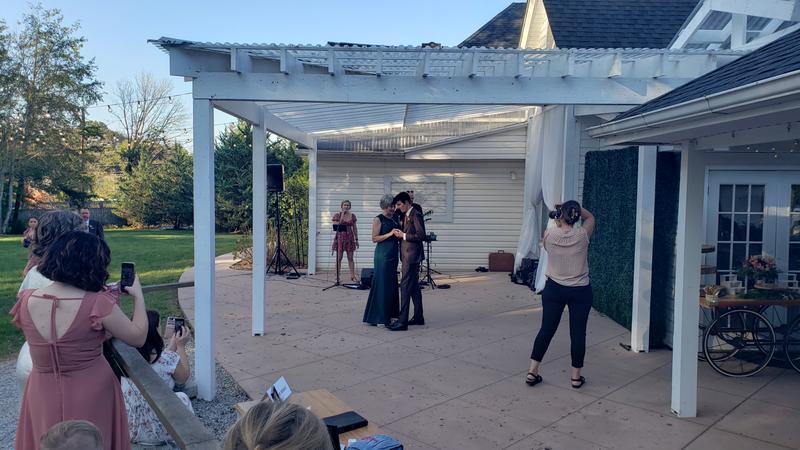 Wedding venue (before dark)