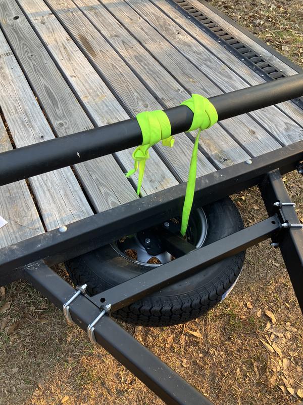 This was the only way I could get the tire on.