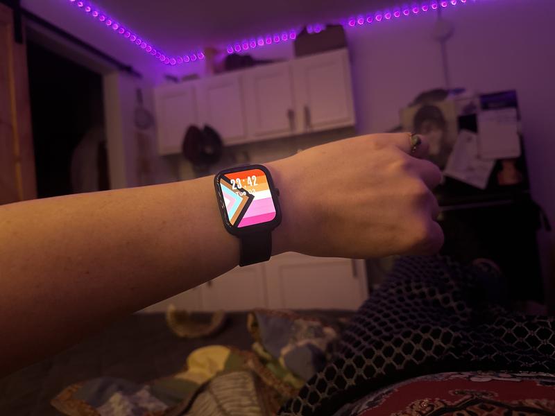 at least you can customize the watch face