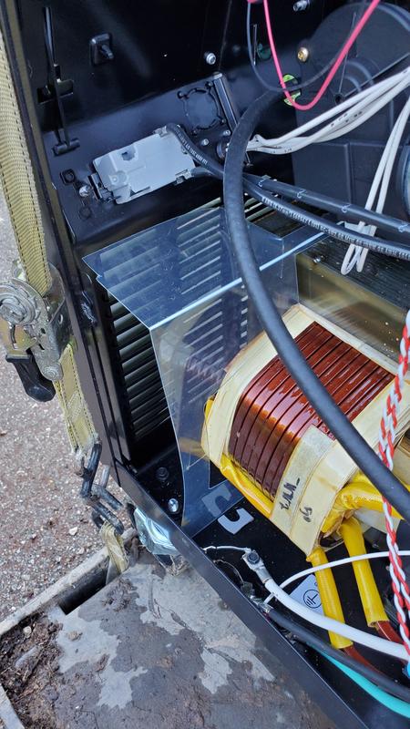 It was assembled at tractor supply, someone maybe wired something wrong and looks like the surge blew up the on off switch.