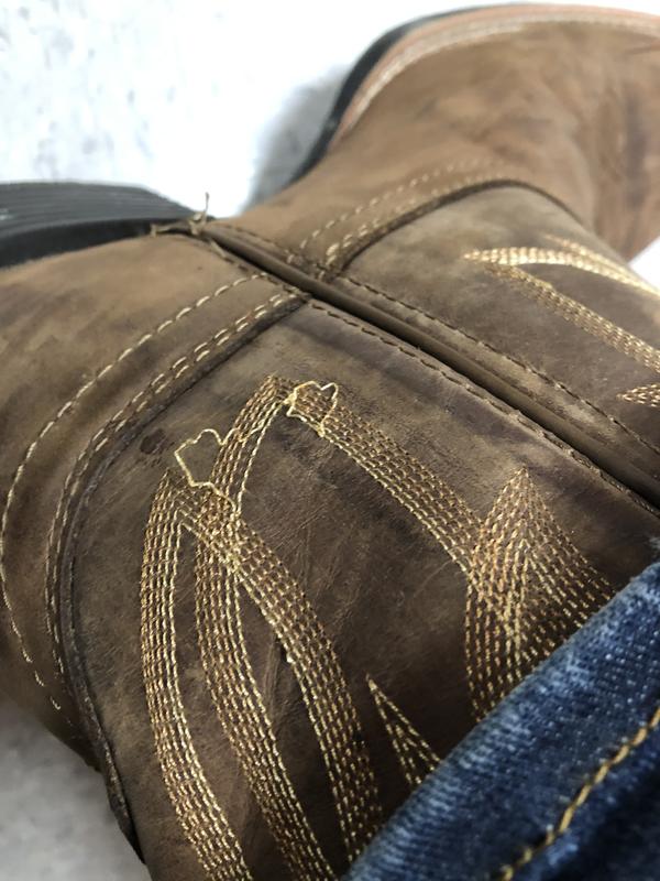 Stitching coming out