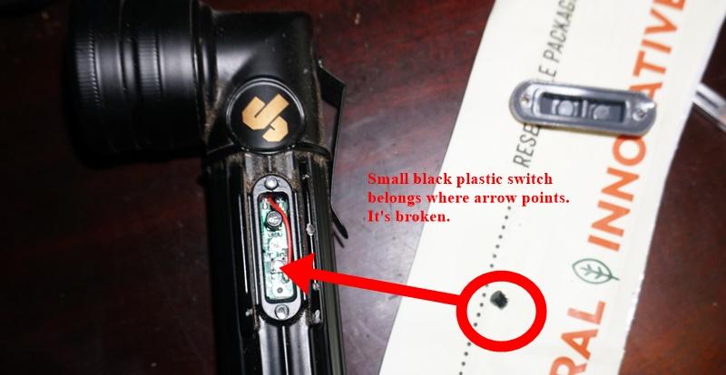 Broken switch