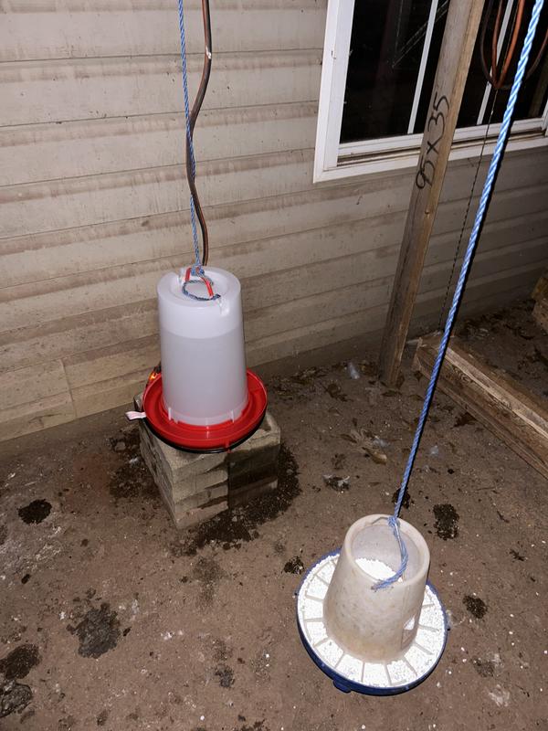 Heating well,kept it not frozen
