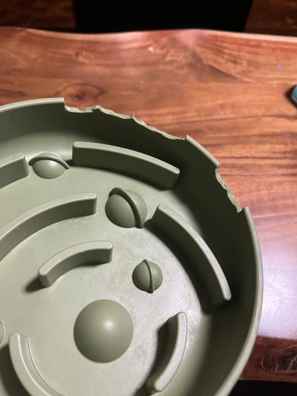 Chewed part after second use