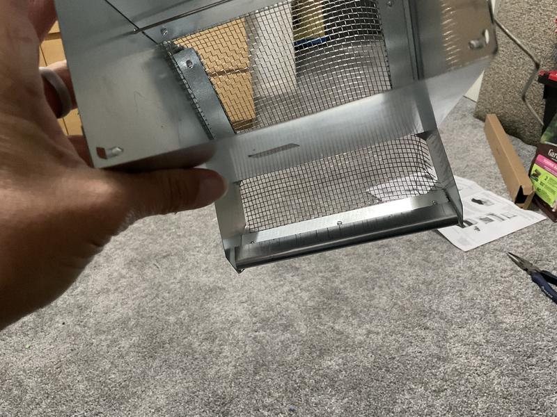 The feeder tray is frayed right out of the box.