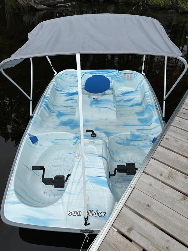 Sun Dolphin 5-Person Sun Slider Pedal Boat at Tractor Supply Co Sun Dolphin 5-Person Sun Slider Pedal Boat at Tractor Supply Co