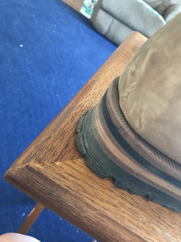 Soles on back of boot are wearing out super fast