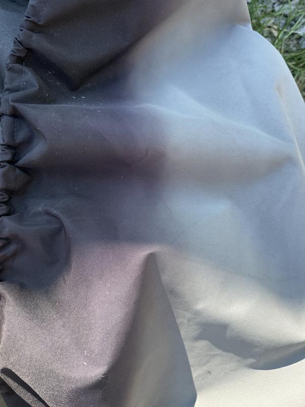 Fading on cover after 1 year