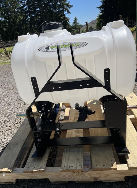 New PTO bracket has two, vertical, ears to mount the Valve system.