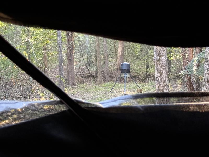 Have to open to see out the blind