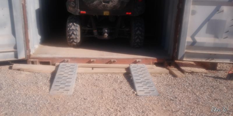 I pull in and back out 3 times a day and they stay in place.