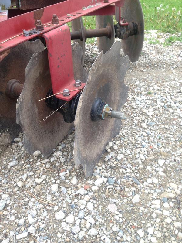 3pt disk bearing and washer