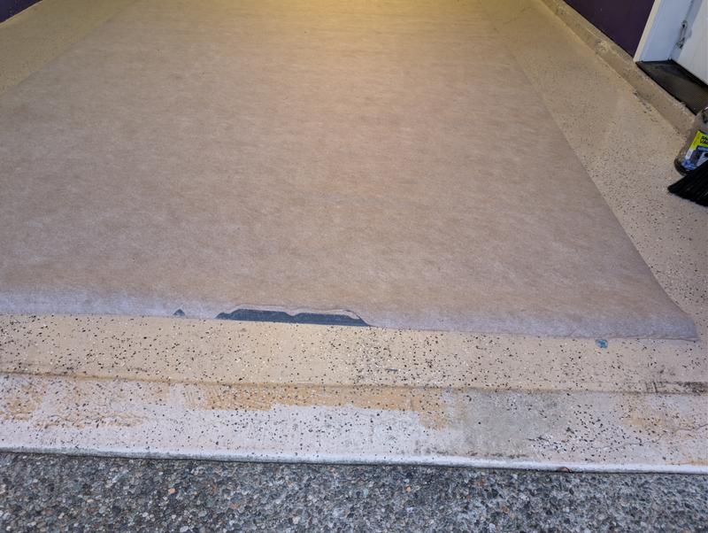 Flawed edge from factory