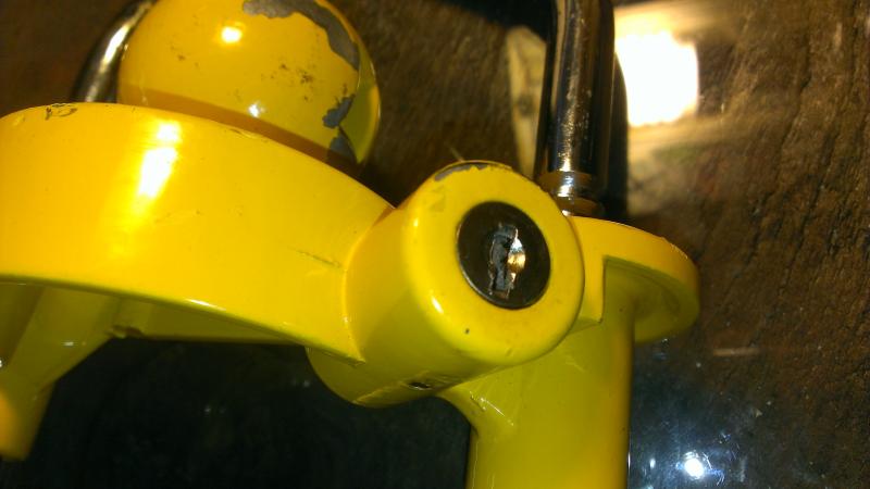 No number on lock mechanism to tell how it is keyed unless you replace the tumbler........that is why I am on my third one......
