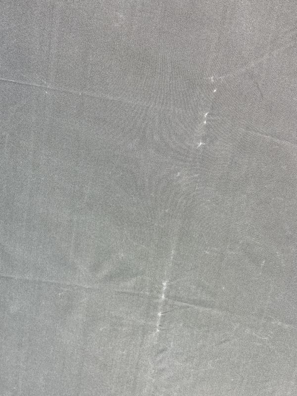 Pin holes along the fold lines