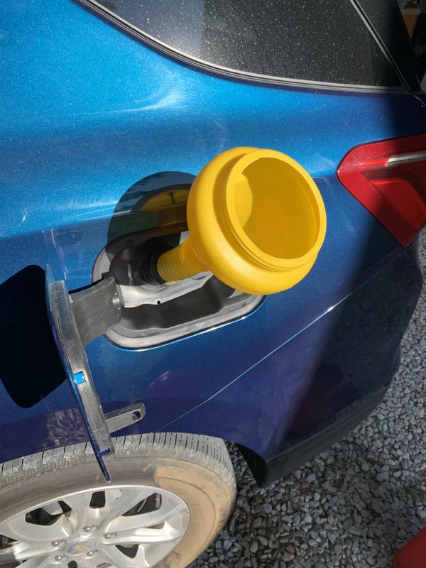 Two spring loaded holes to push through.