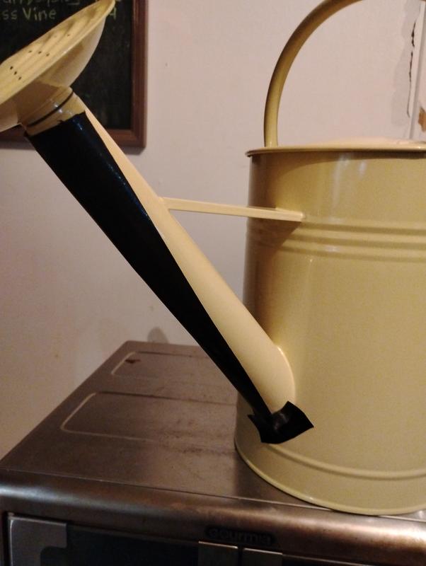 Entire taped area leaks