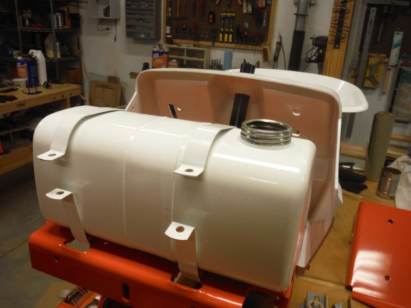 Tank was baked @ 150