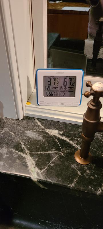 The shadow is the faucet,  not the display