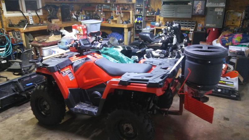 Made a couple mods extended the wings for the salt to stay more in one area not shoot out so far