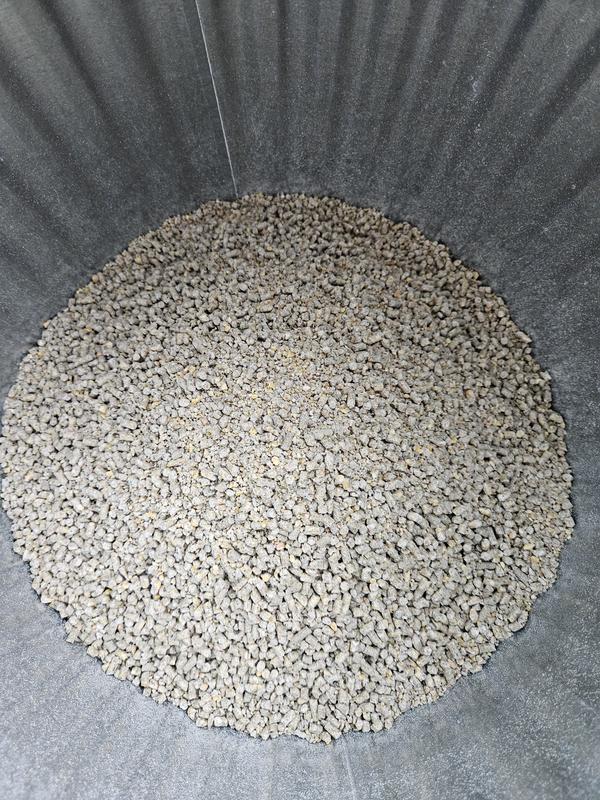 This is what it looked like after filtering out the finest powder