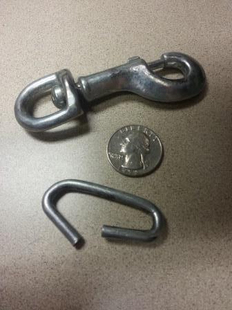 My 70 pound dog did this to a chain that is advertised for pets up to 150 pounds.