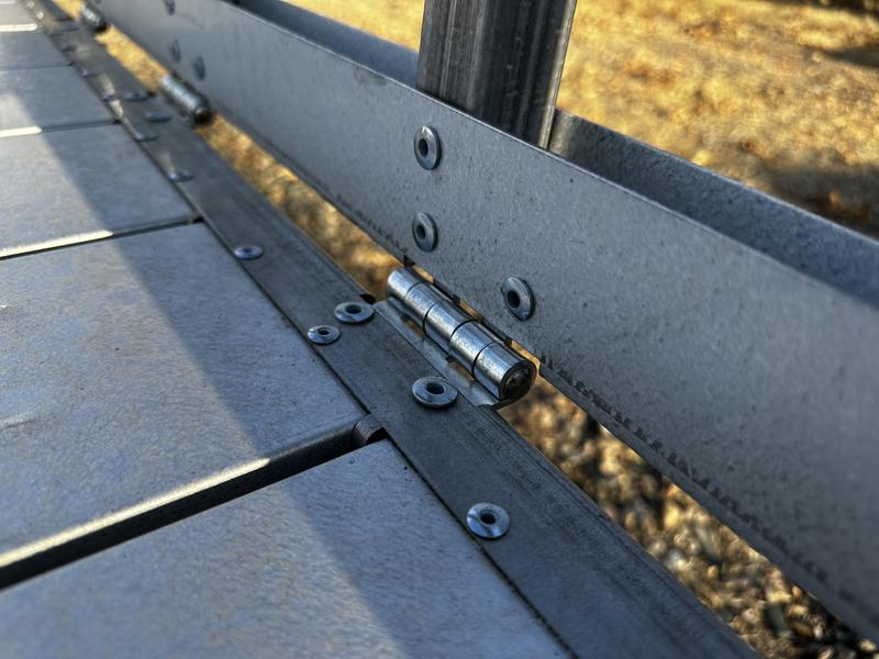 Stirling 6x8 Utility Trailer Galvalume