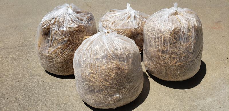 2 bales of straw?