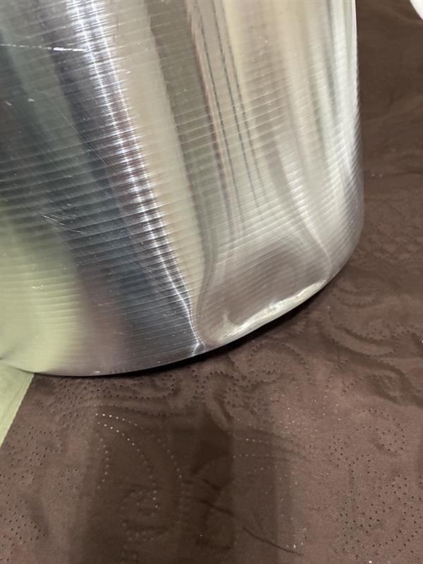 dented pot