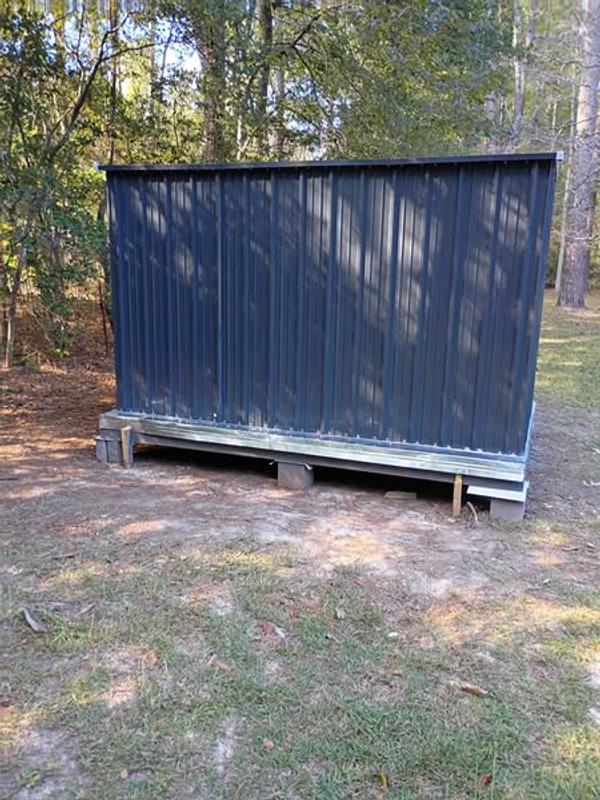 Back kafter completion