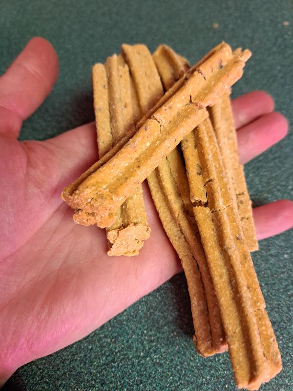 Dry and brittle