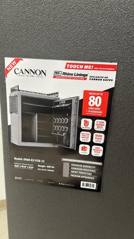 Rhino lined safe