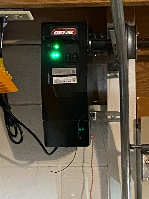 Left & right side garage door installation