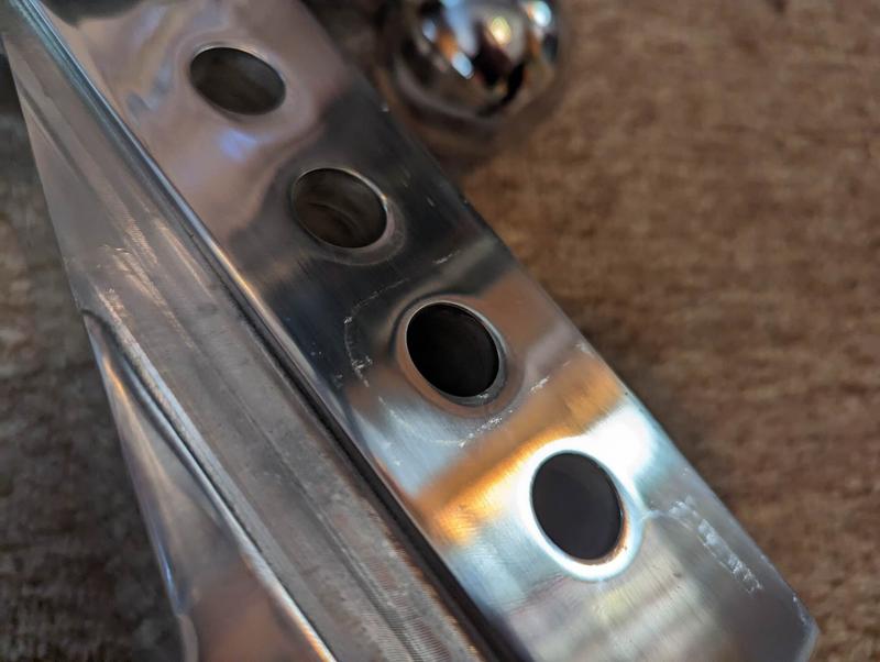 The obvious wear marks for which setting the previous owner used.