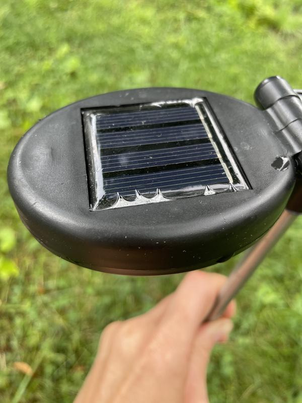 Fast degradation of solar panel