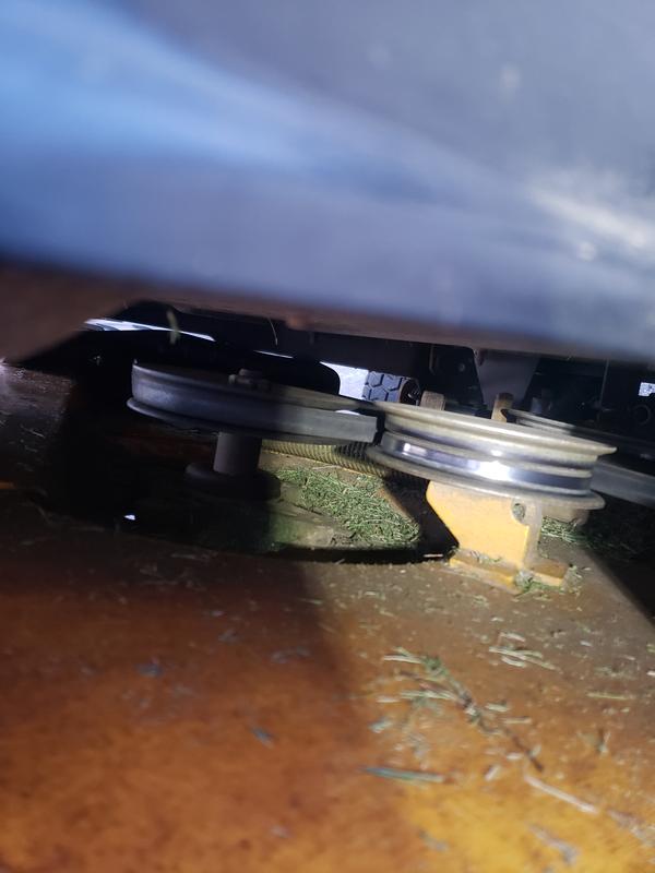 Old blade with damage