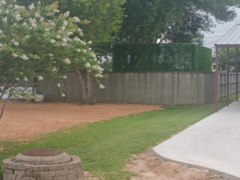 out side of my fence