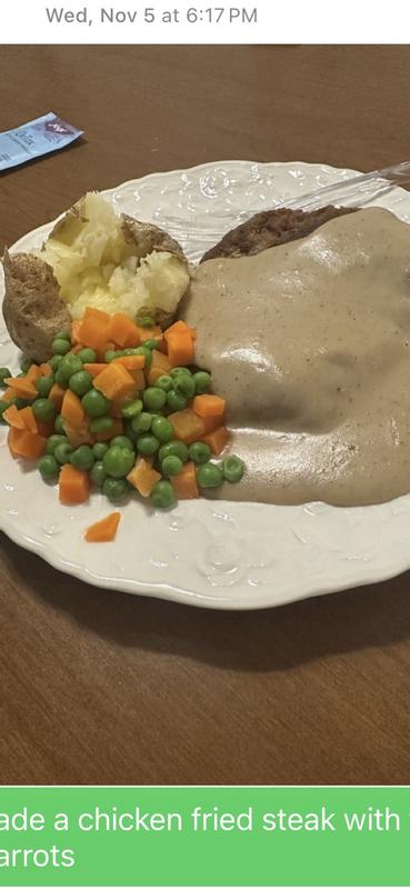 The meat tenderizer made the best chicken fried steak on 11/4/25.