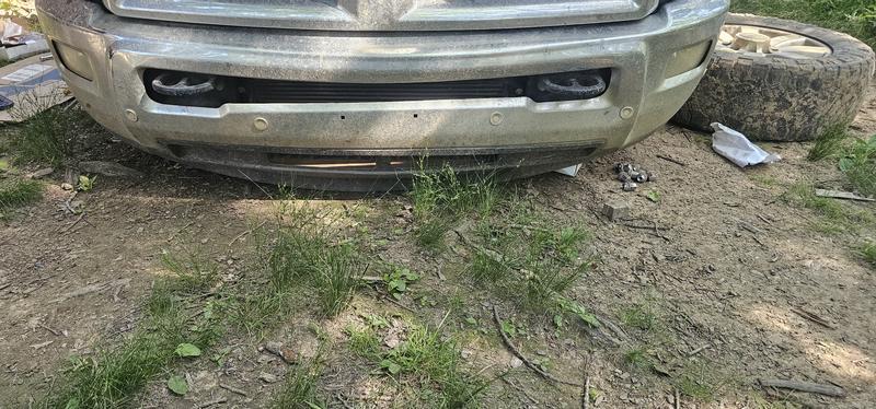 (It finally let me post the pics) One on each side, crushed, and how the nose landed on the ground